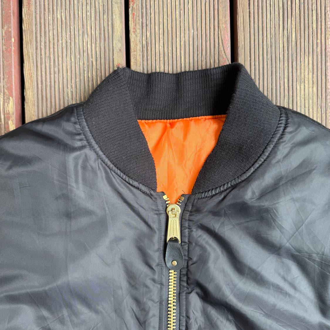 빈티지 cwu 항공점퍼 블랙 상품이미지2