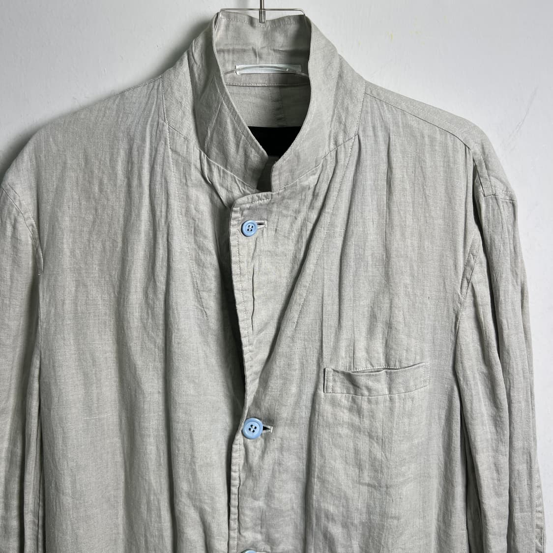 00's 꼼데가르송 옴므 린넨 자켓 S 상품이미지4