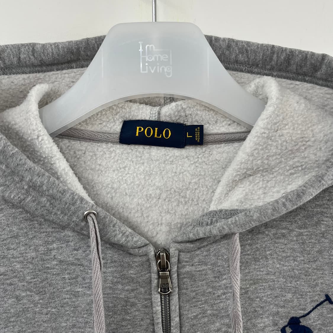 폴로 랄프로렌 빅포니 그레이 후드집업 상품이미지5
