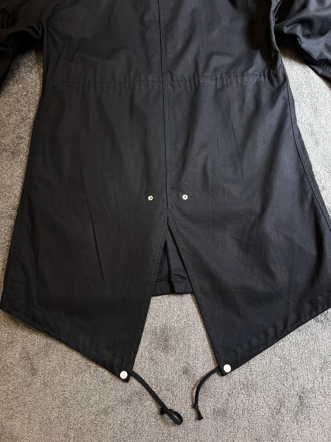 1990boy 사파리 후디드 피쉬테일 코트 M 상품이미지6