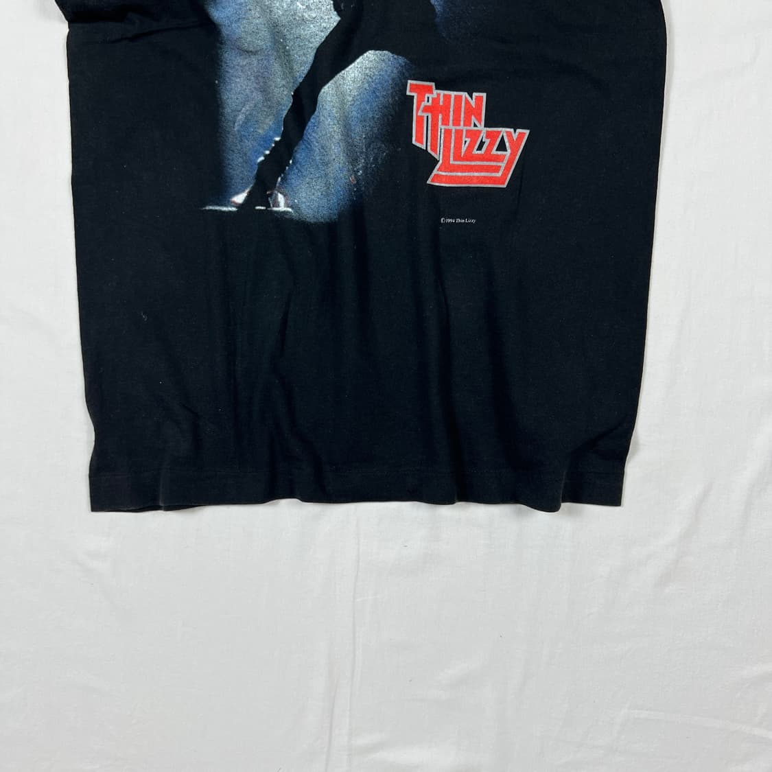 90‘s 94년도 thin lizzy 신리지 프린트반팔티셔츠 상품이미지5