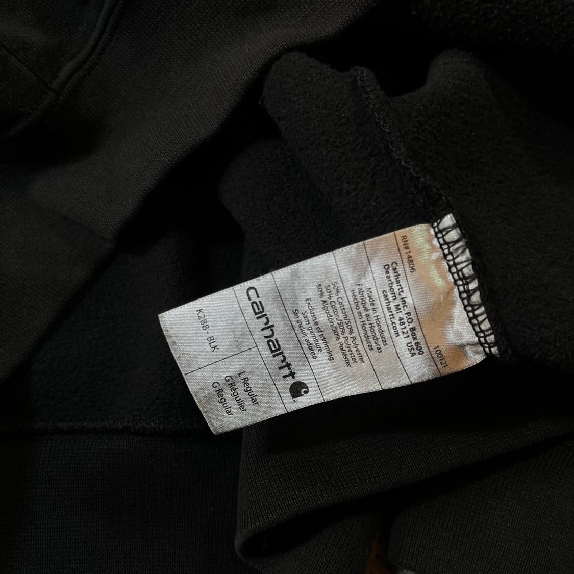 칼하트 빅로고 후드티 상품이미지4