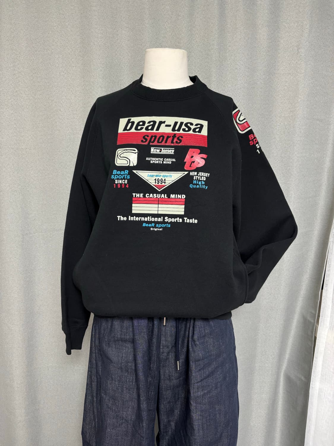 BEAR SPORTS 그래픽 기모 맨투맨 상품이미지8