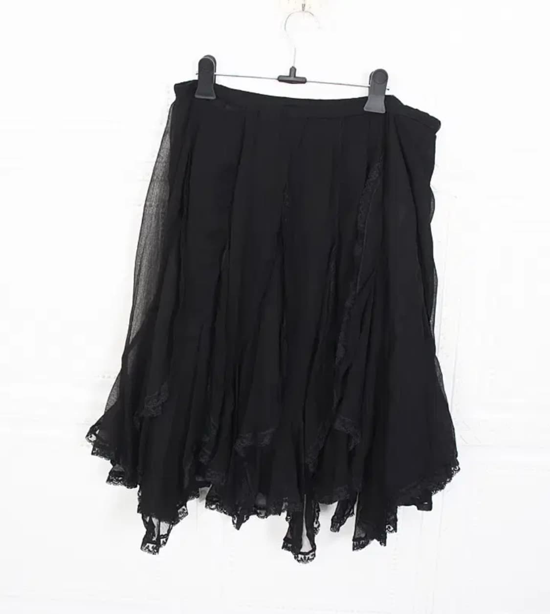 zara 바이럴 러플 레이스 스커트 M 상품이미지2