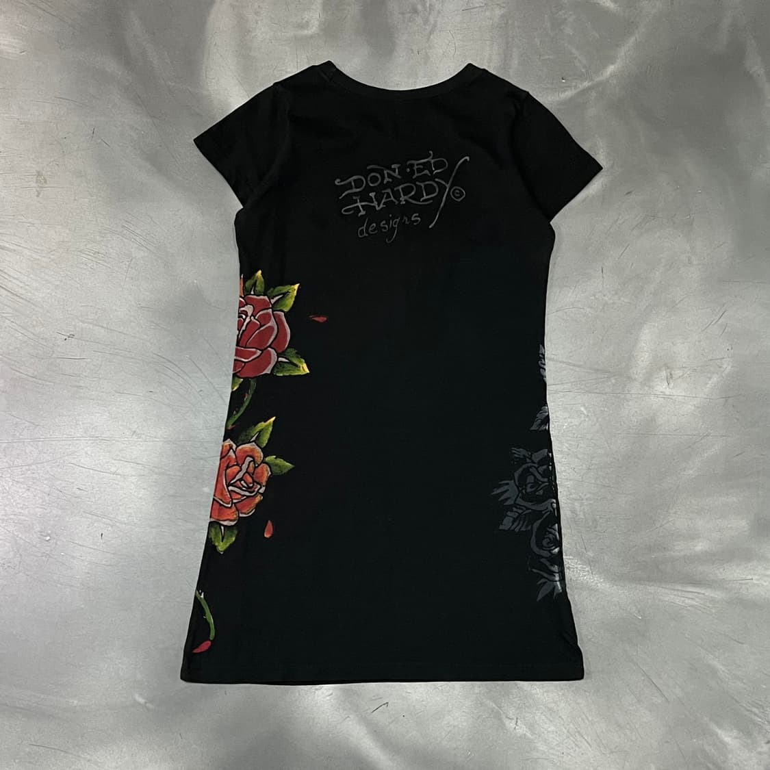  에드하디 큐빅 스컬 프린팅 반팔티 y16429 상품이미지2