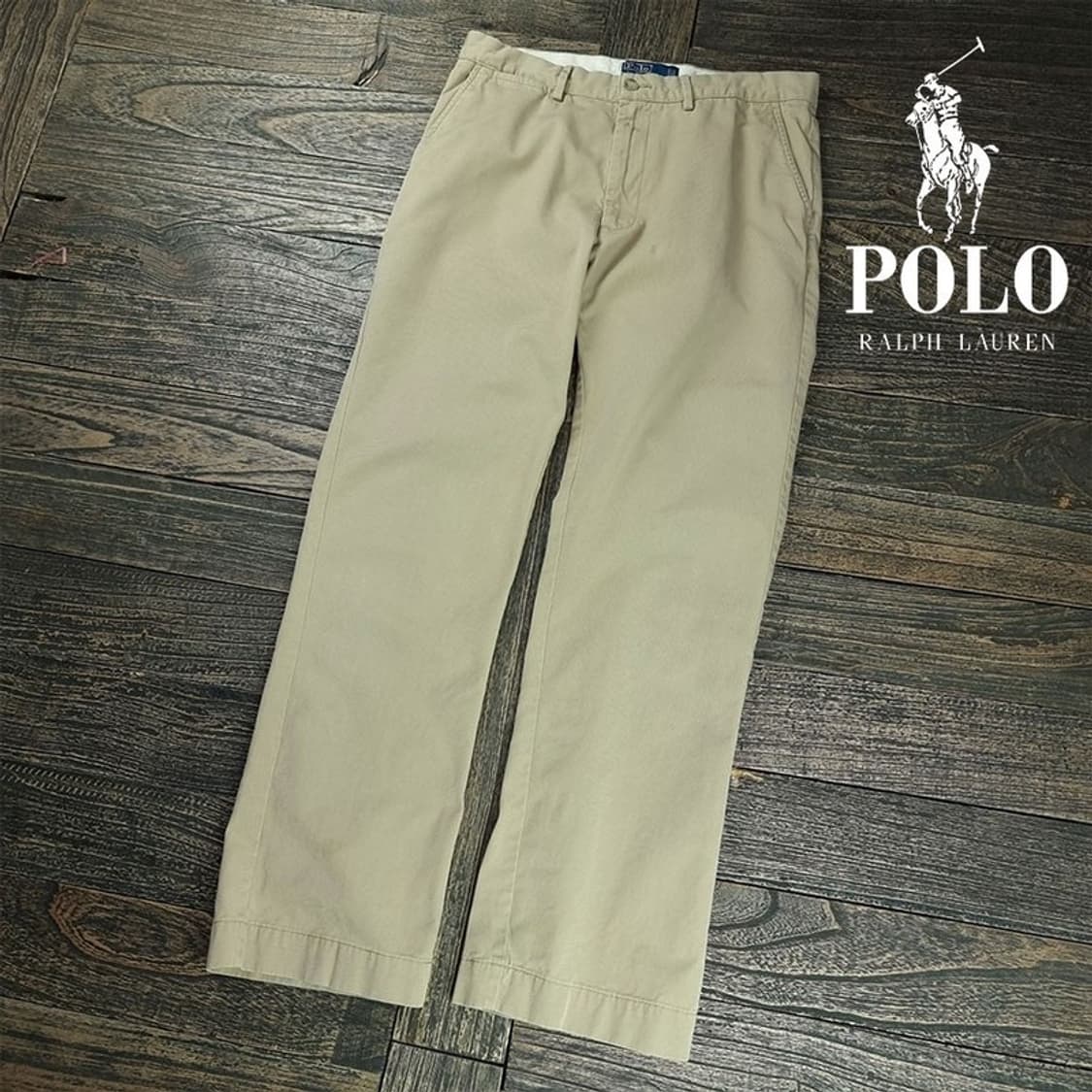 [폴로 랄프로렌] 코튼 치노 팬츠 베이지 M20129 상품이미지1