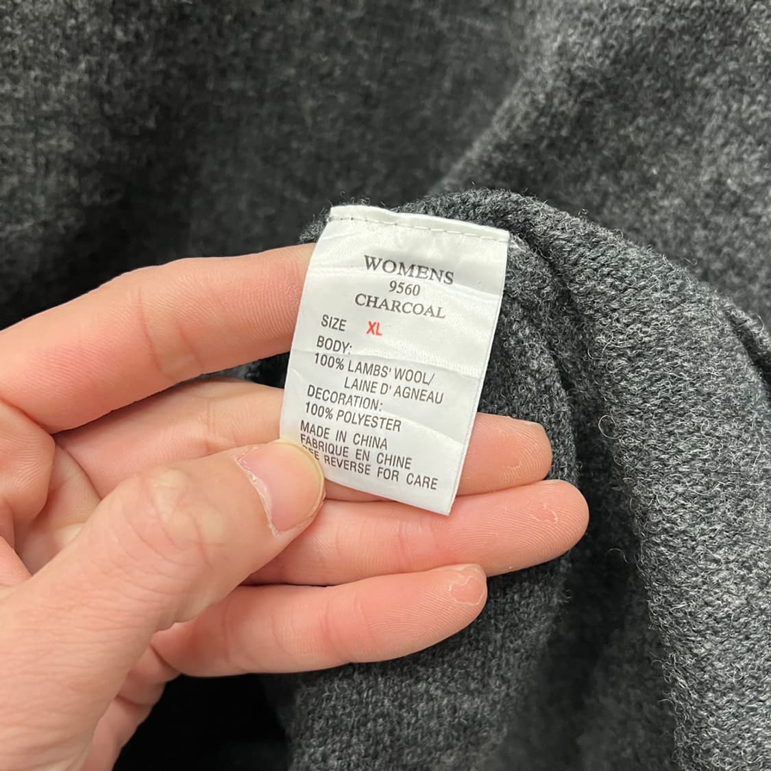 울리치 우먼스 하프집업 니트 스웨터 XL 상품이미지4