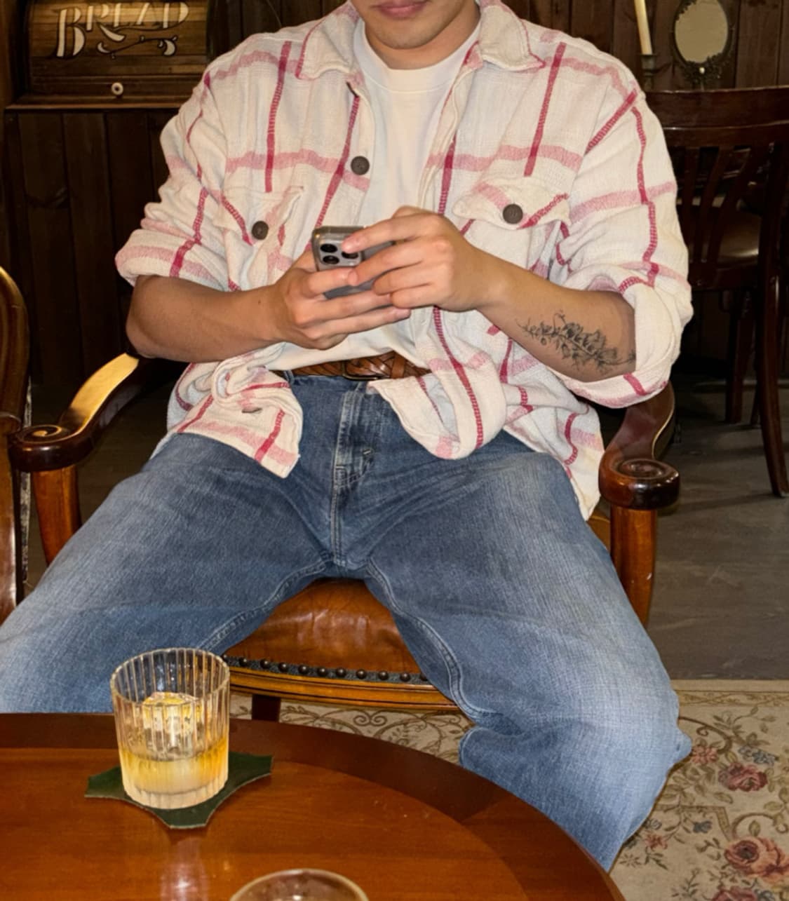 MANDOC check pattern shirts 체크 셔츠 상품이미지3