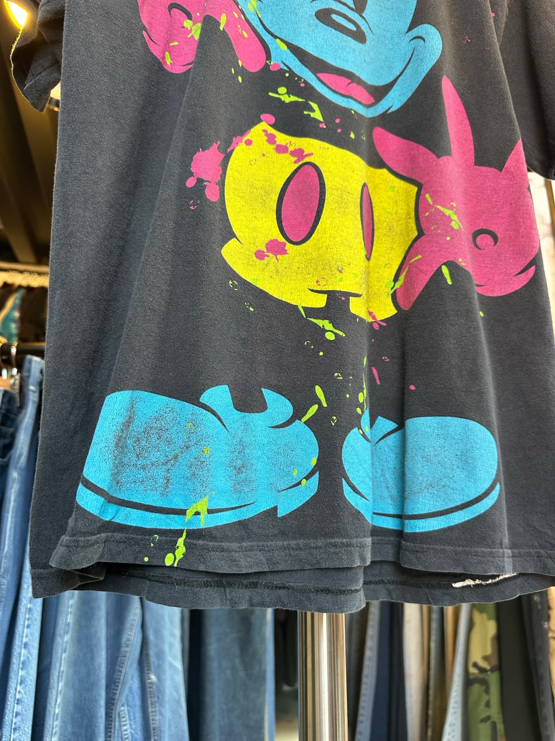 디즈니 미키마우스 프린팅 티셔츠 상품이미지4