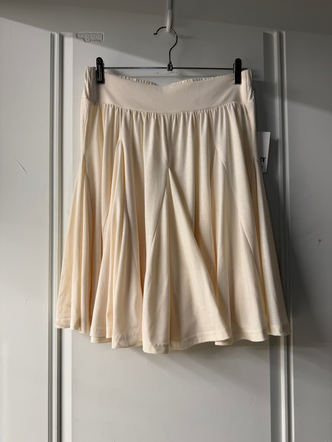 일본빈티지 크림 드롭 플레어 스커트 상품이미지6