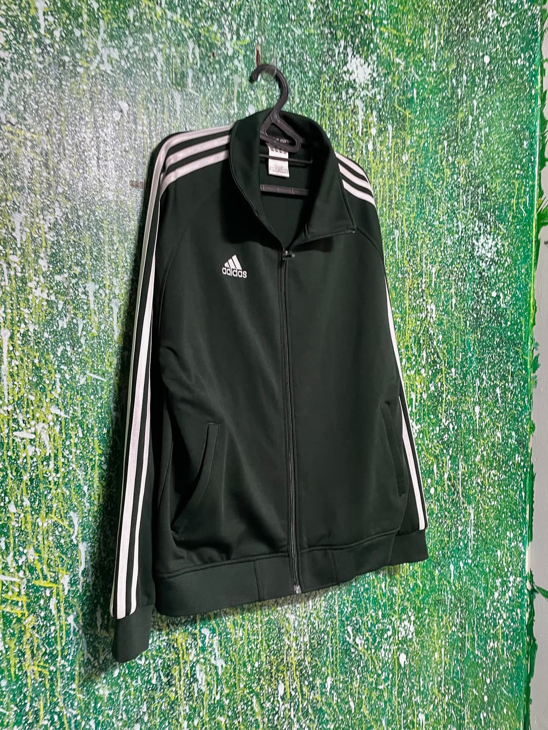 아디다스 이화여대 딥그린 스몰로고 져지 XL 상품이미지7