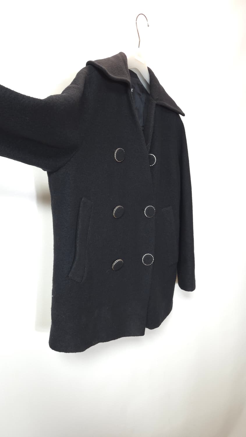 한섬 타임 2021 더블 브레스트 이태리 울코트  F 사이즈 상품이미지3