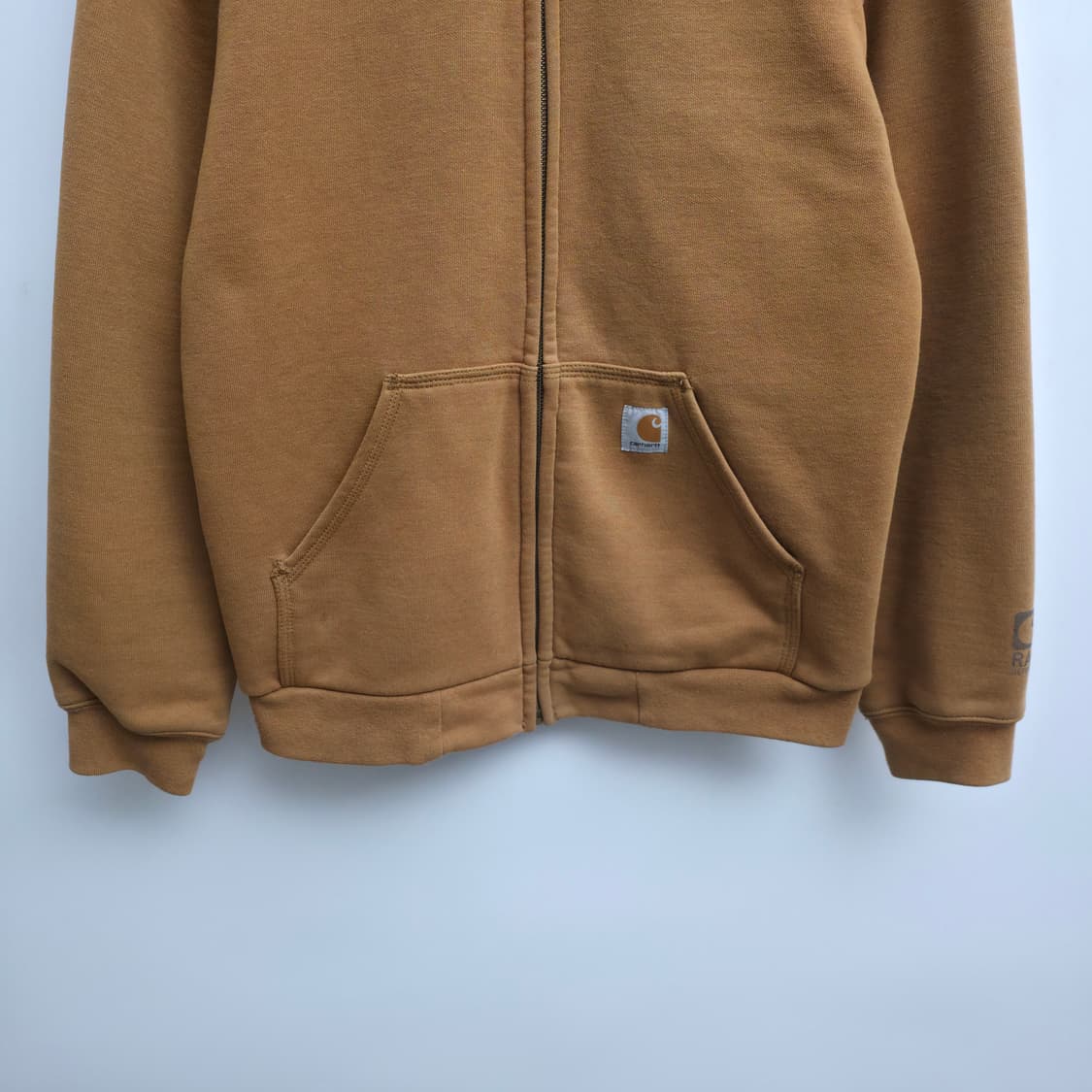 [S] 칼하트 써멀 브라운 후드 집업 레인 디펜더 상품이미지3