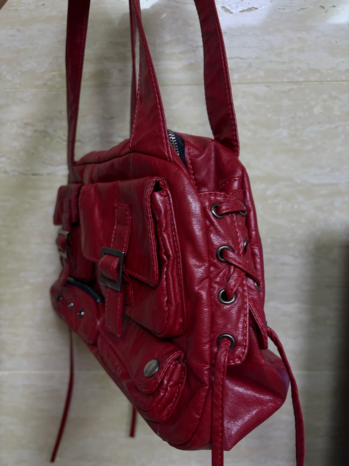 러브이즈트루 숄더백 / 실사 상품이미지4