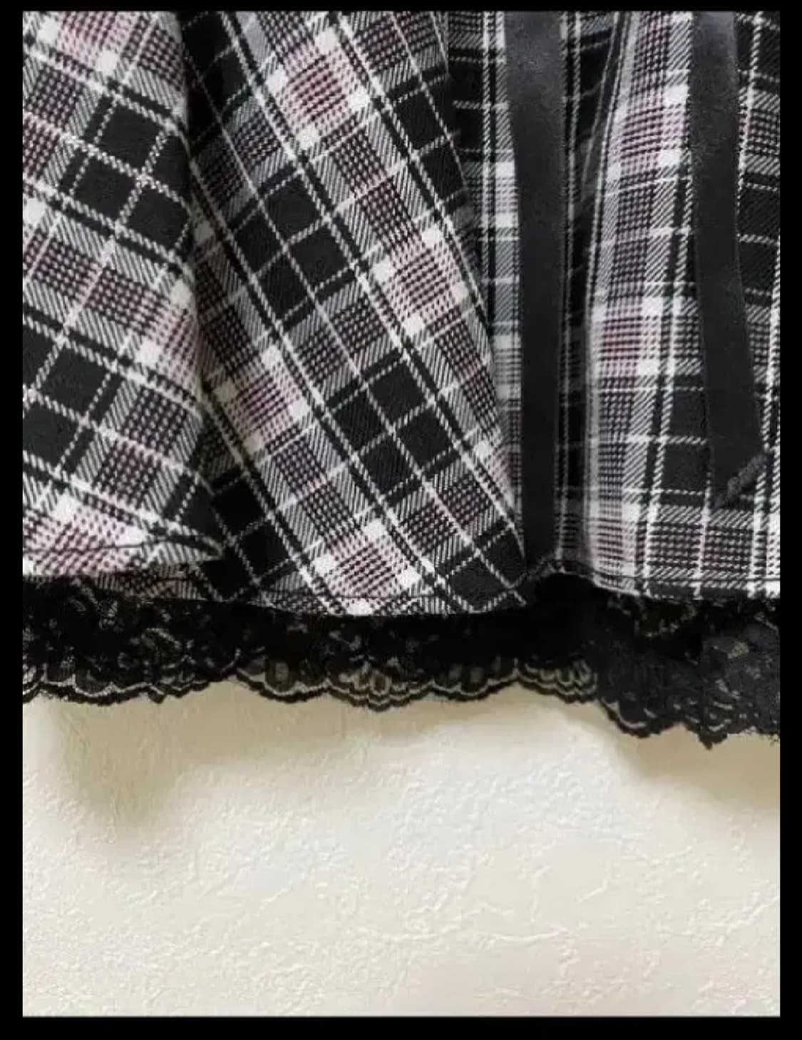 빈티지코디세트달천대장y2k히메갸루헤이세이긱시크프레피캉캉스커트레이스프릴자켓 상품이미지5