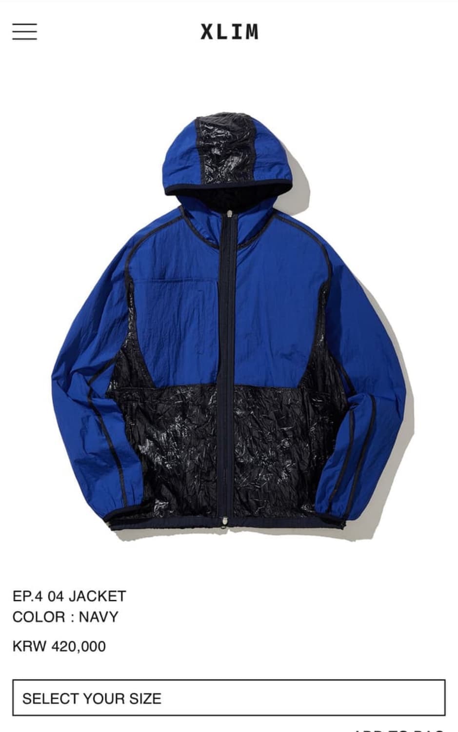 Xlim ep4 04 jacket 상품이미지1