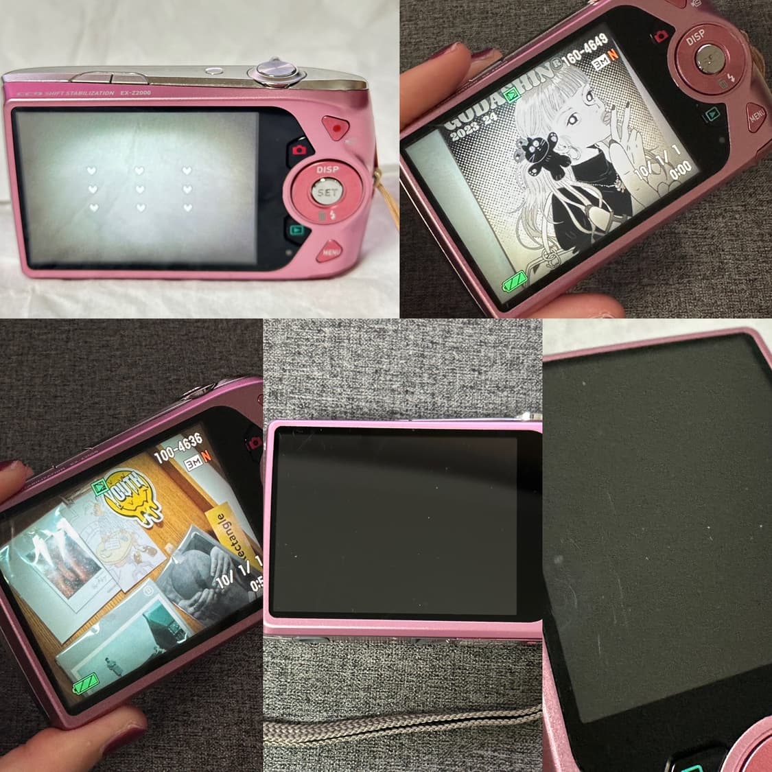 레드벨벳 조이 디카 📸 카시오 엑슬림 EX-Z2000 연핑크 (z230 상품이미지8