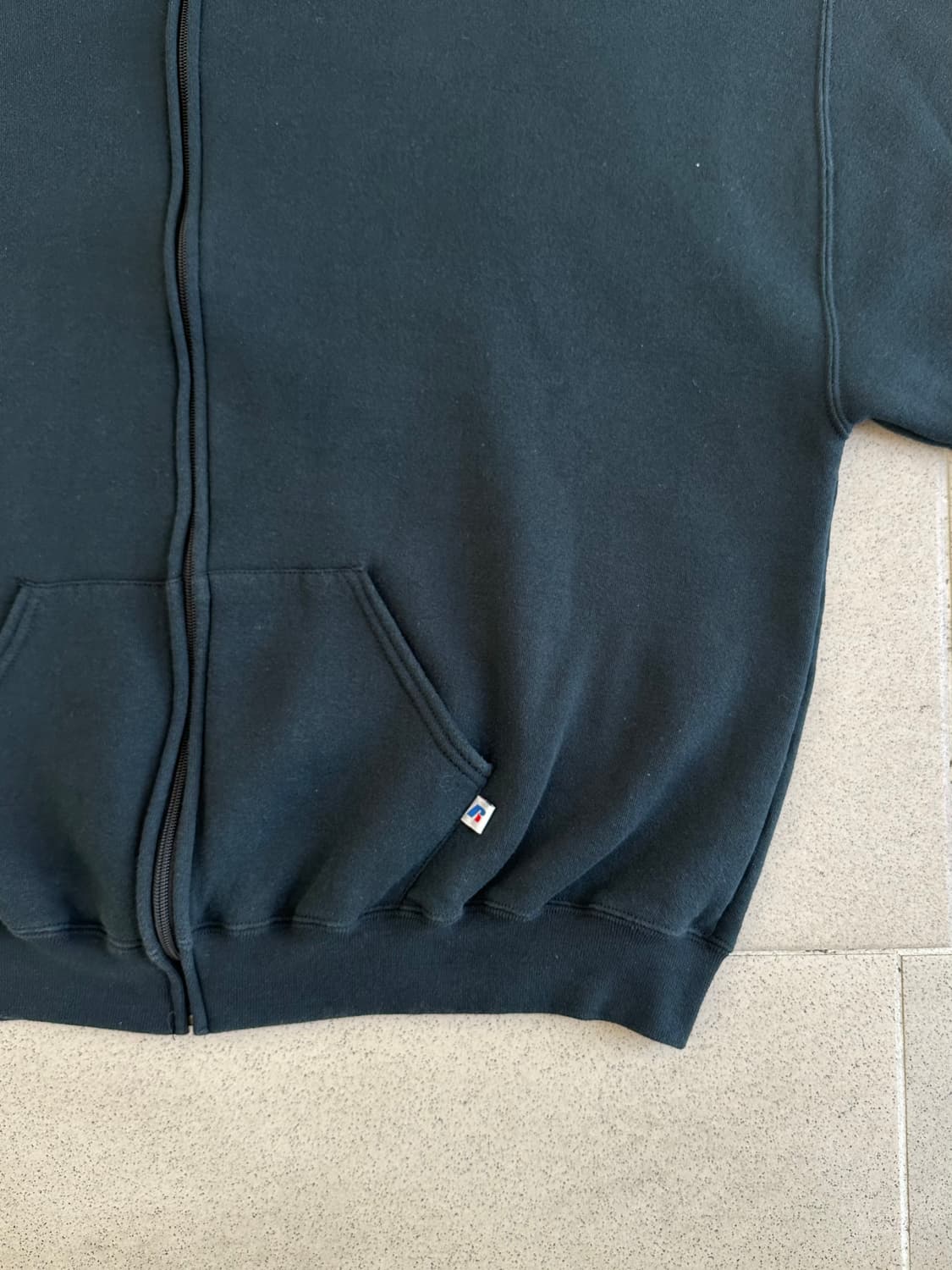 00s 빈티지 러셀 후드집업 그린 XXL 상품이미지3