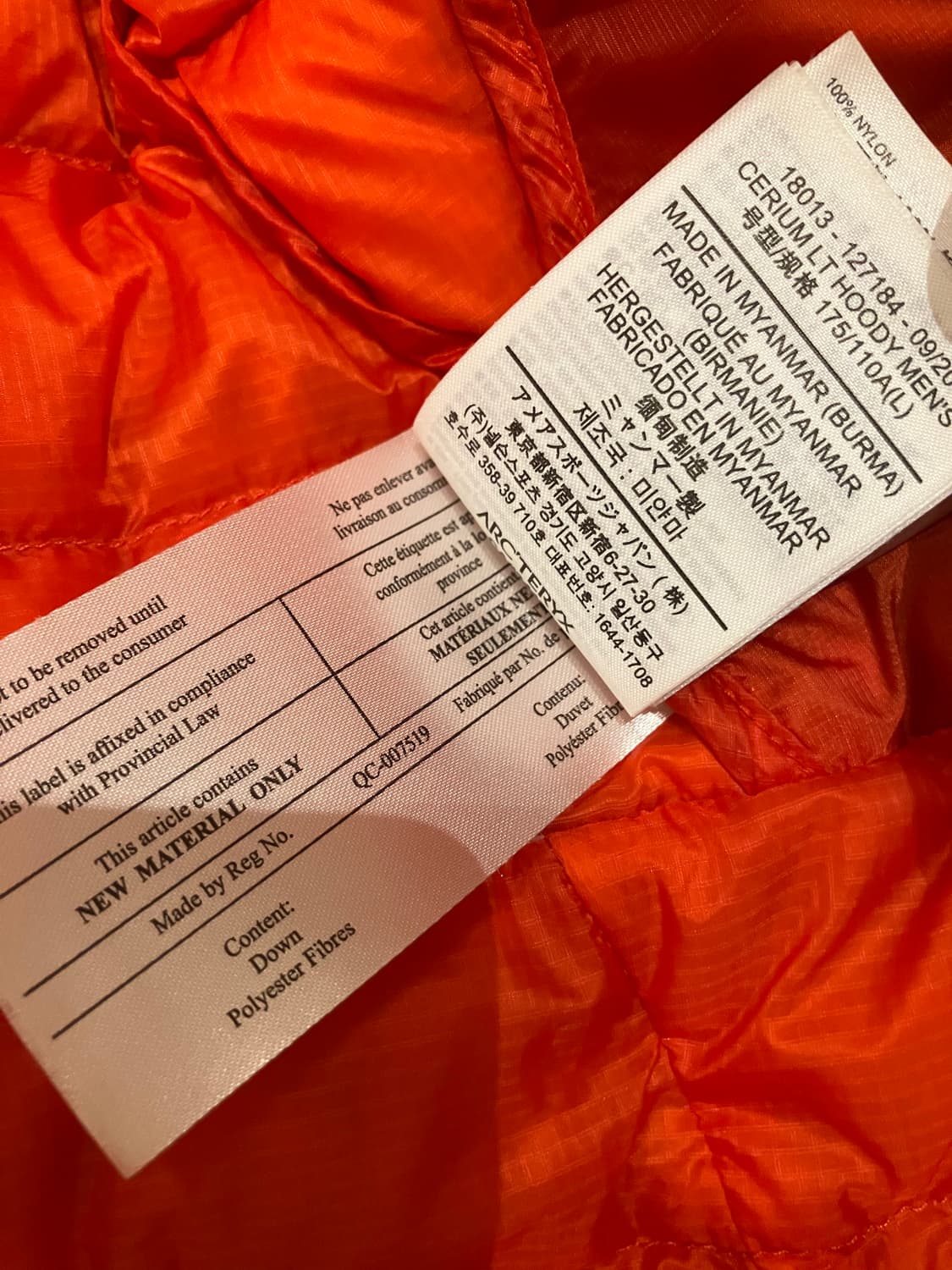 아크테릭스 세륨 후디 라지 상품이미지10