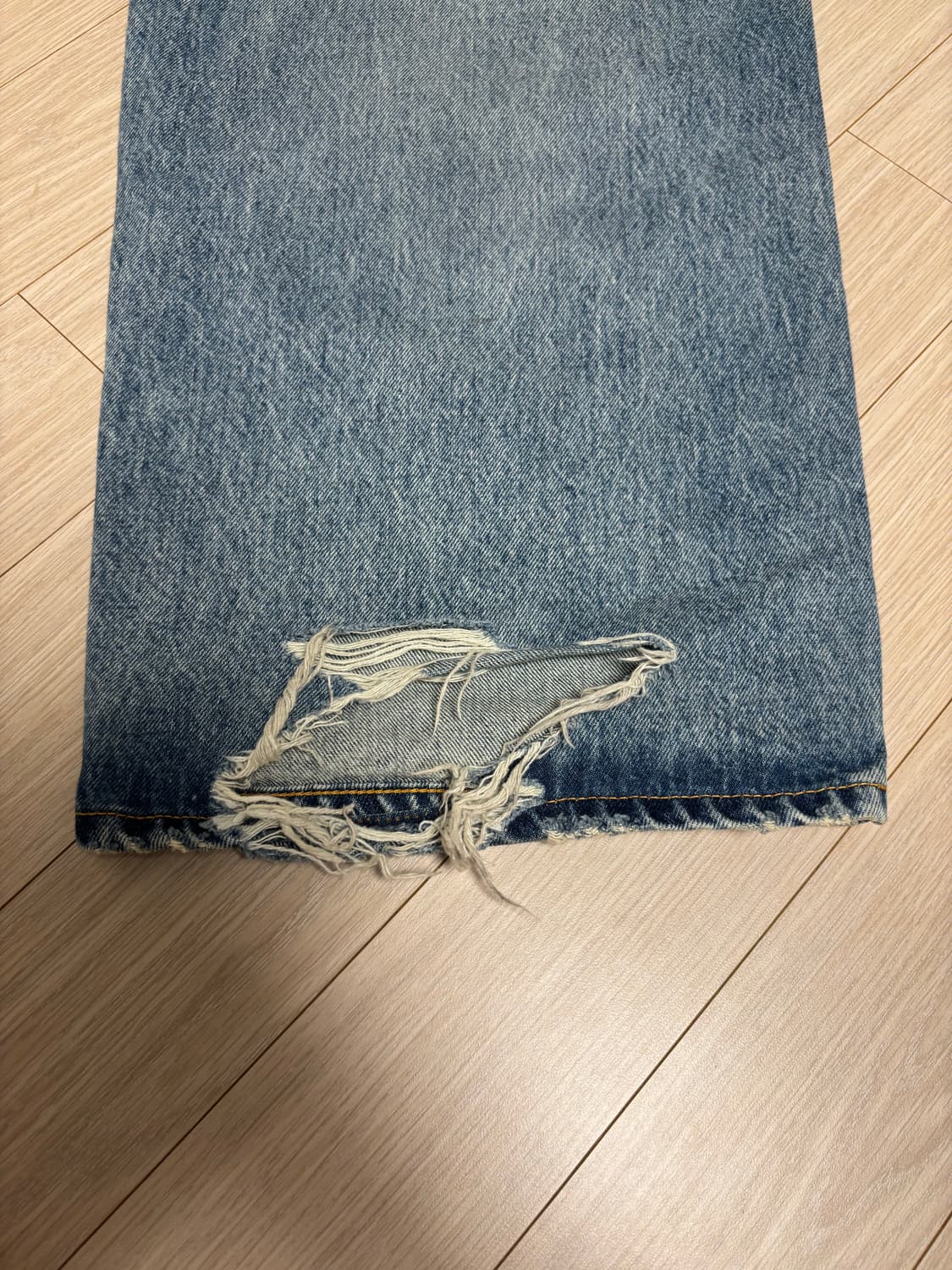 발렌시아가 23fw 슈퍼 라지 배기팬츠 xs 상품이미지3