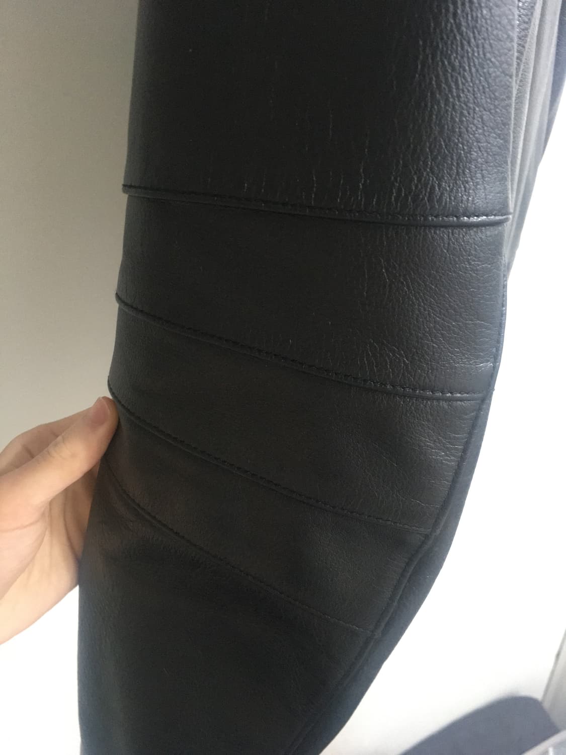 [2] 머듈 appendix leather jacket black(블랙) 상품이미지3