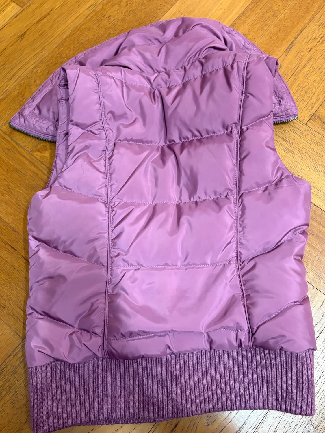 쥬시꾸뛰르 패딩 조끼 상품이미지3