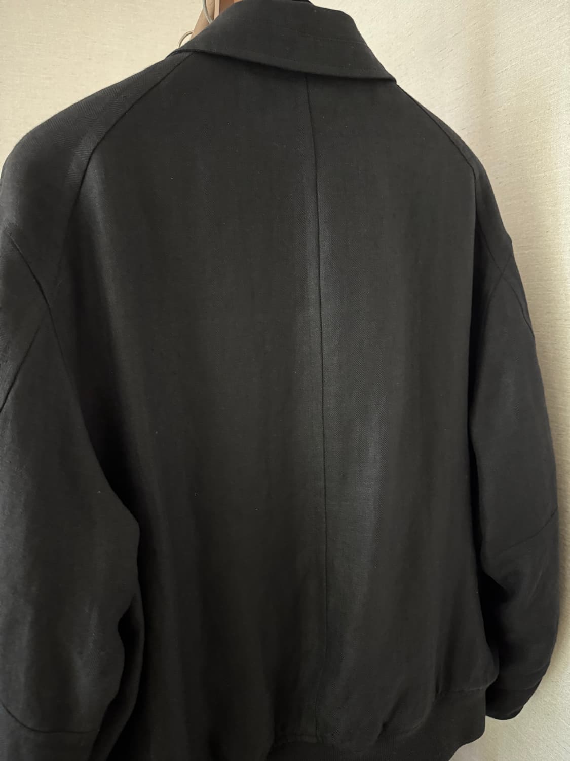 유스 린넨 봄버 M 상품이미지2