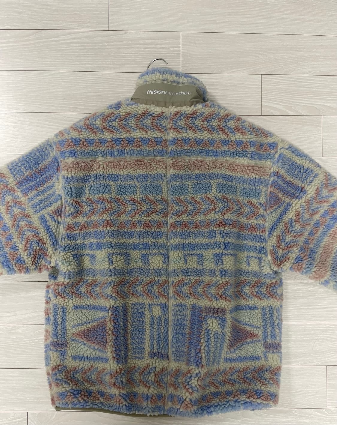 디스이즈네버댓 SP 쉐르파 플리스 자켓 스톤 XS 상품이미지3