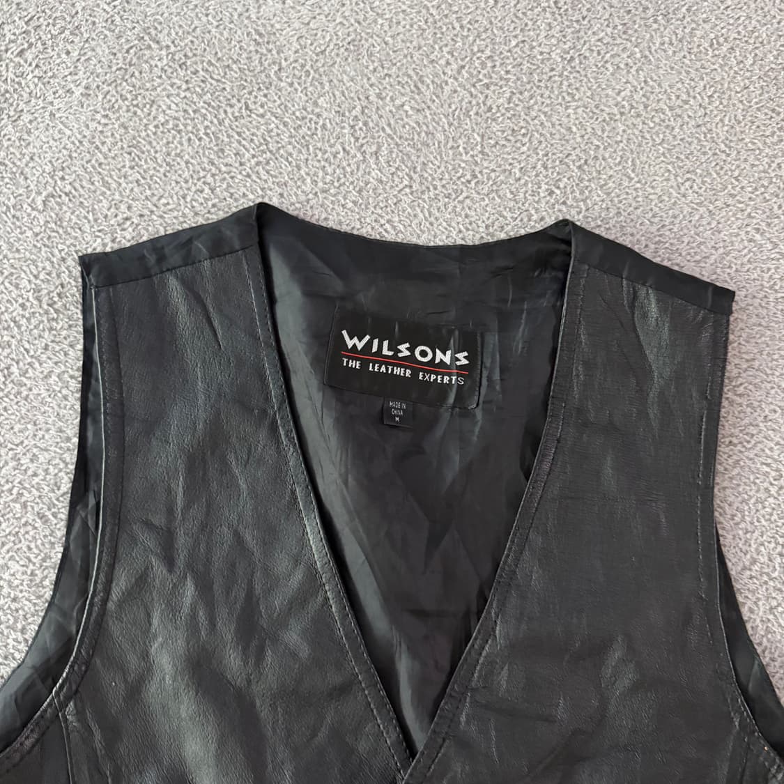 Leather vest 상품이미지3