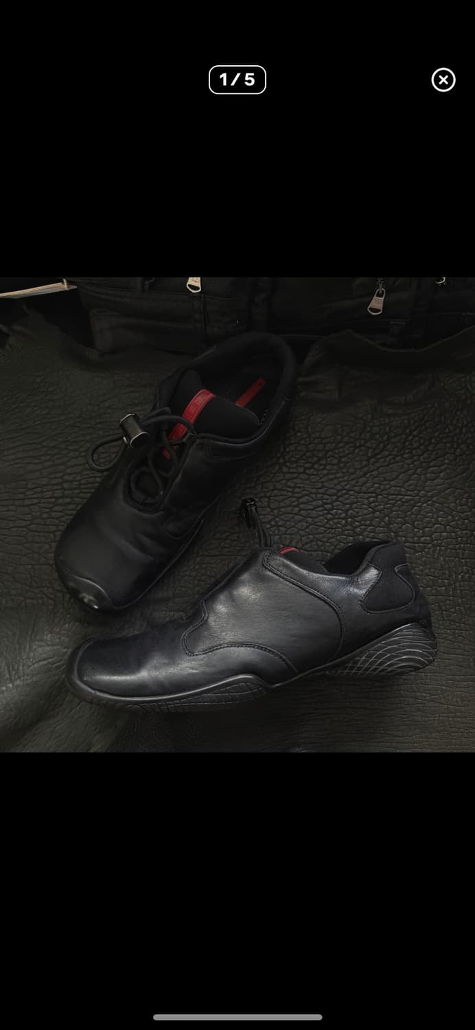 프라다 스포츠 레더 스니커즈 상품이미지2