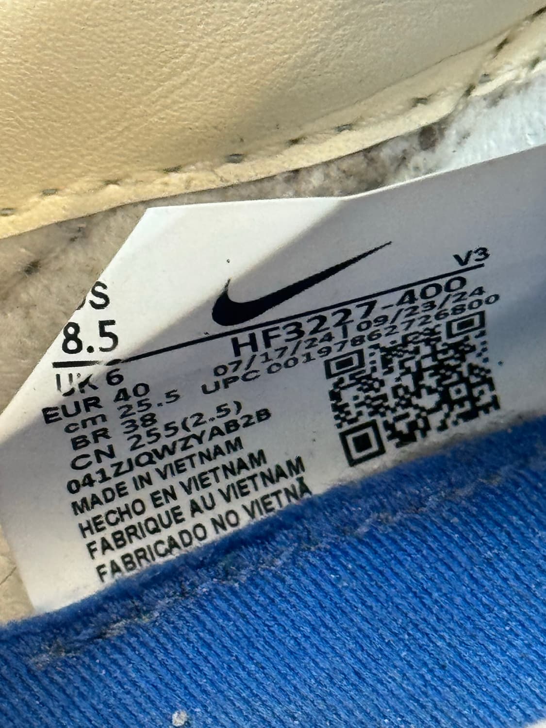 Nike LD-1000 Light  Blue Coconut Milk 상품이미지5
