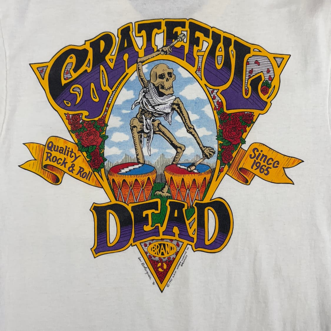 빈티지 90s Grateful Dead 그레이트풀데드 포켓 티셔츠 상품이미지4