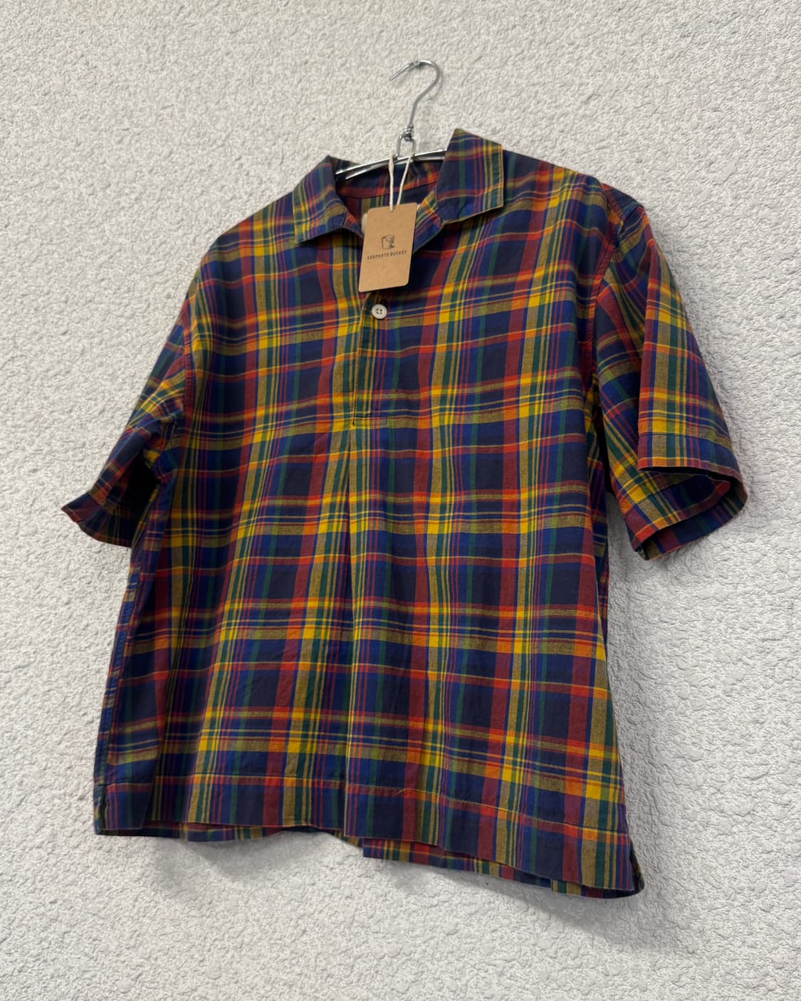 빔즈보이 체크 풀오버 셔츠 상품이미지1