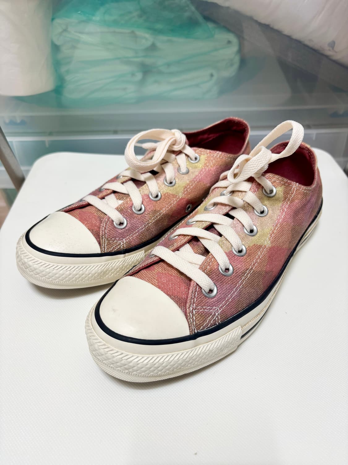 미쏘니 x 컨버스 척테일러 올스타 로우 6 2/1 250 missoni 상품이미지2