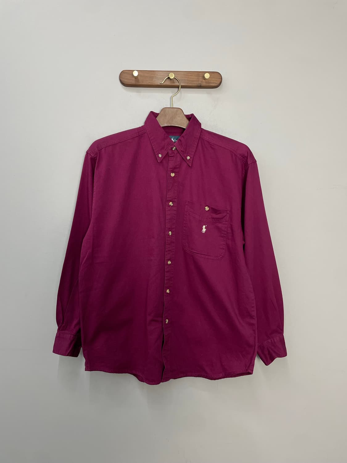 폴로 랄프로렌 버건디 셔츠 H1981 상품이미지2