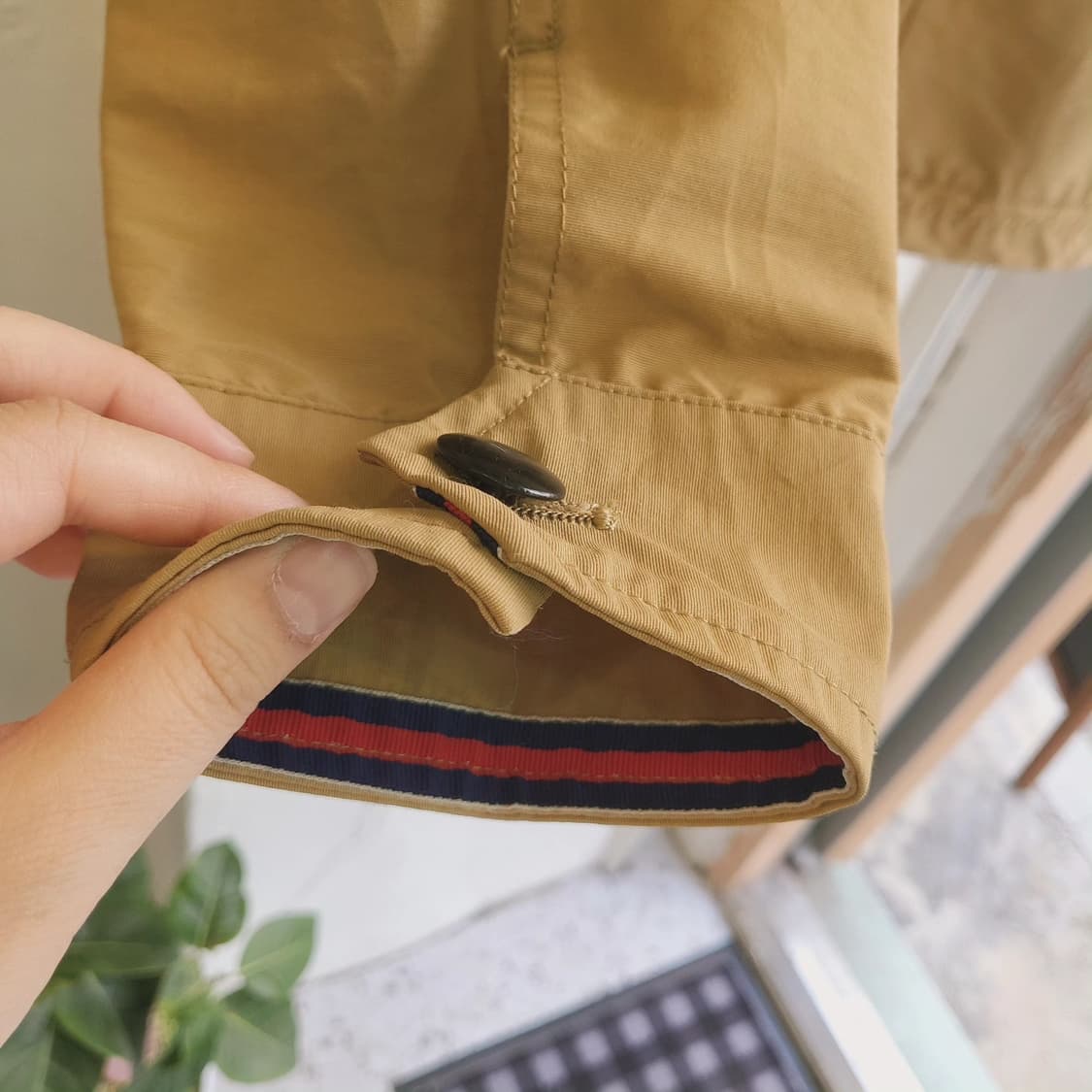 Male&co 머스터드베이지 윈드자켓 상품이미지5