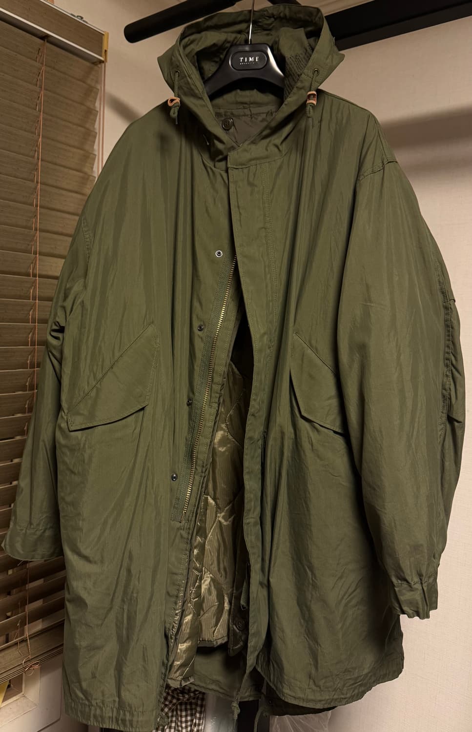 밀텍 m51 피쉬테일 야상 파카 내피포함 L사이즈 상품이미지1