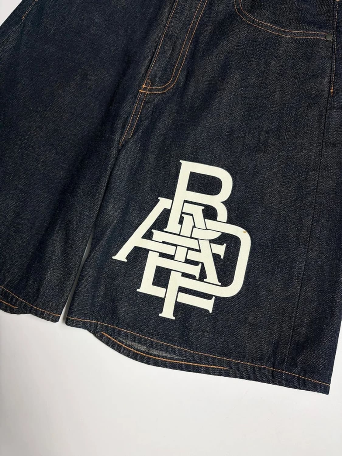 베이프 BAPE 00's 버뮤다 데님 반바지 R1669 상품이미지4