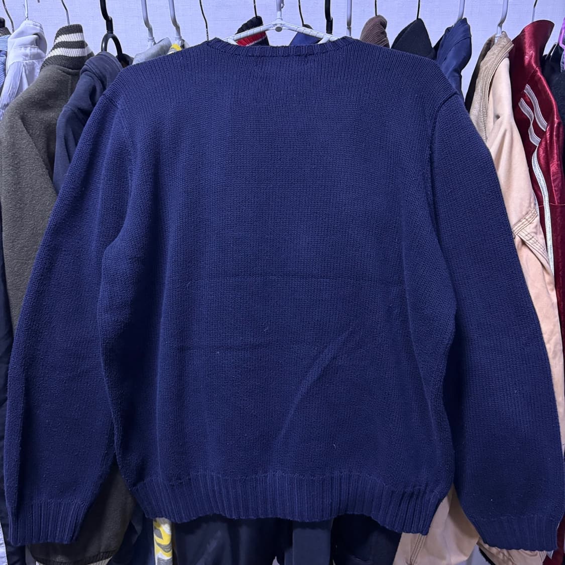 폴로 랄프로렌 네이비 니트 l 상품이미지5