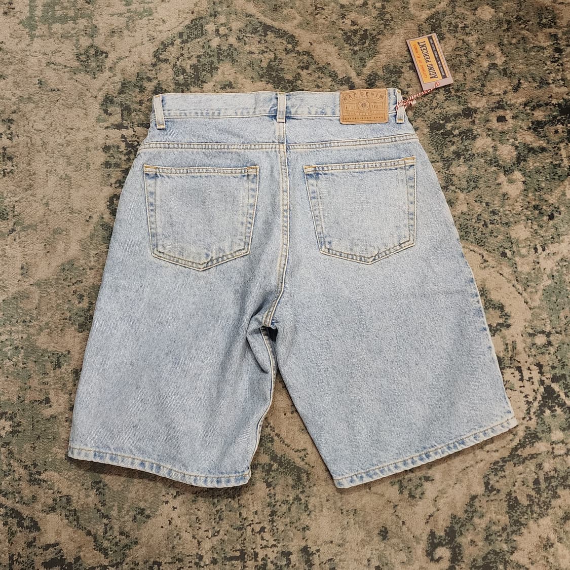 90s 제작 GAP 데님반바지 상품이미지4