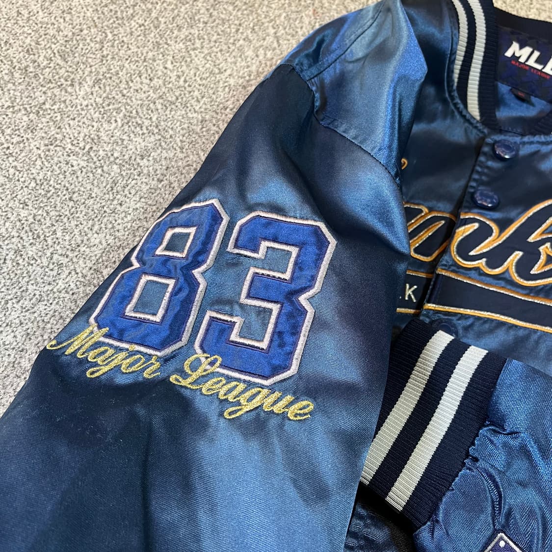 엠엘비 뉴욕양키스 빅로고 스타디움 자켓 상품이미지3