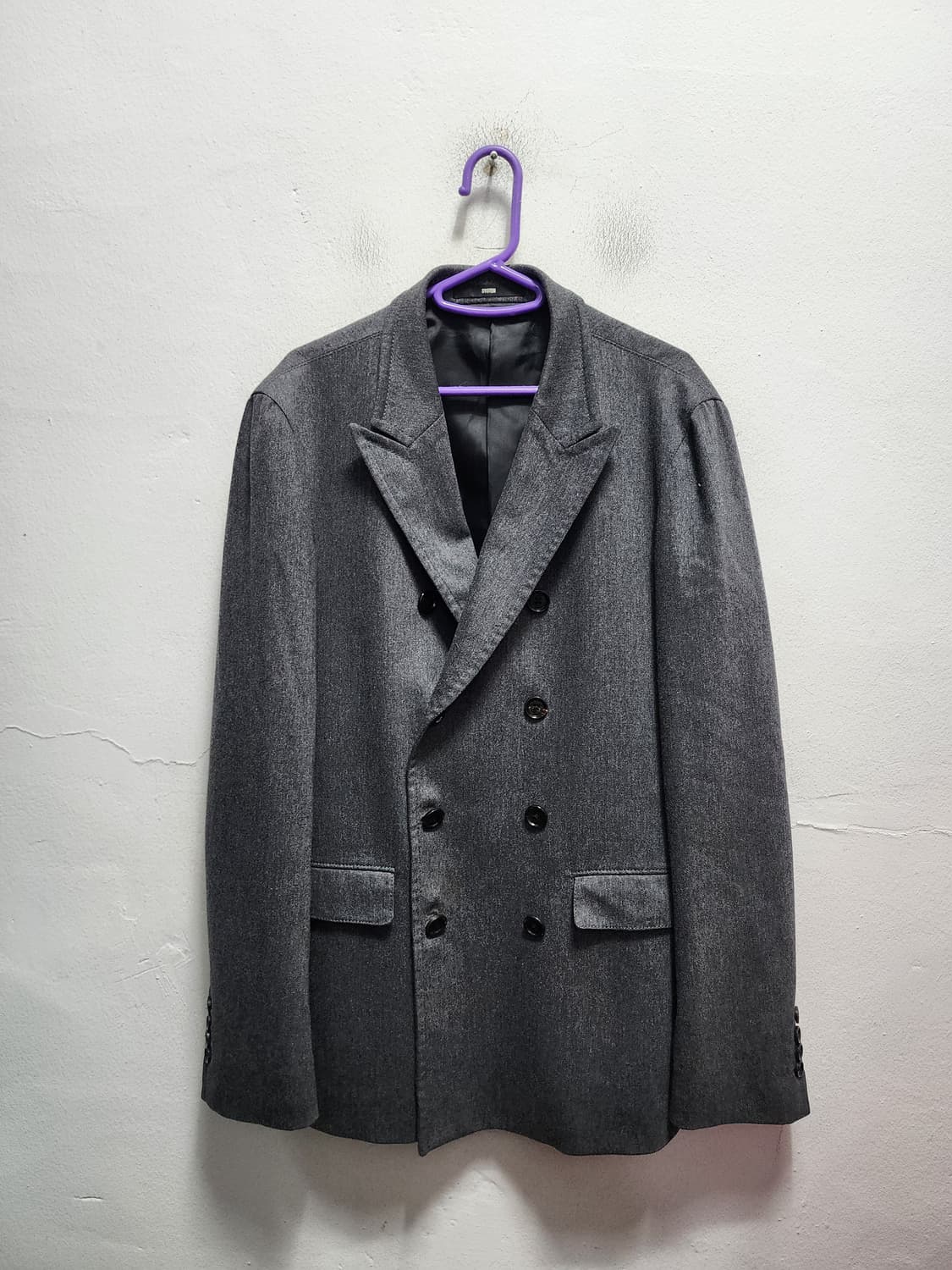 시스템 캐시미어 더블브레스티드 블레이저 상품이미지1