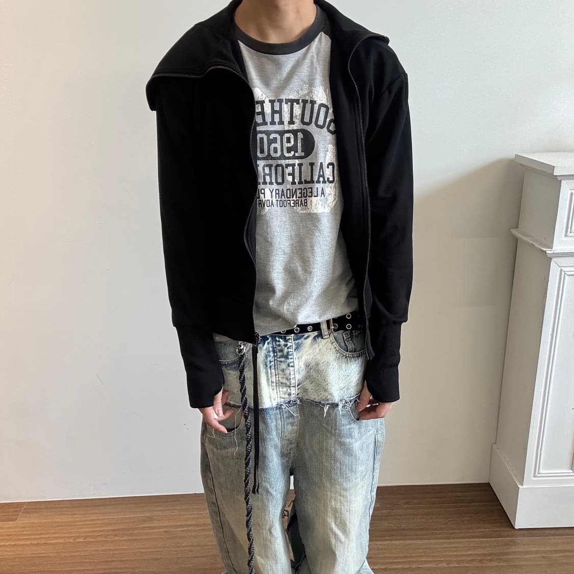 Hare Hooded Zip-up 상품이미지2
