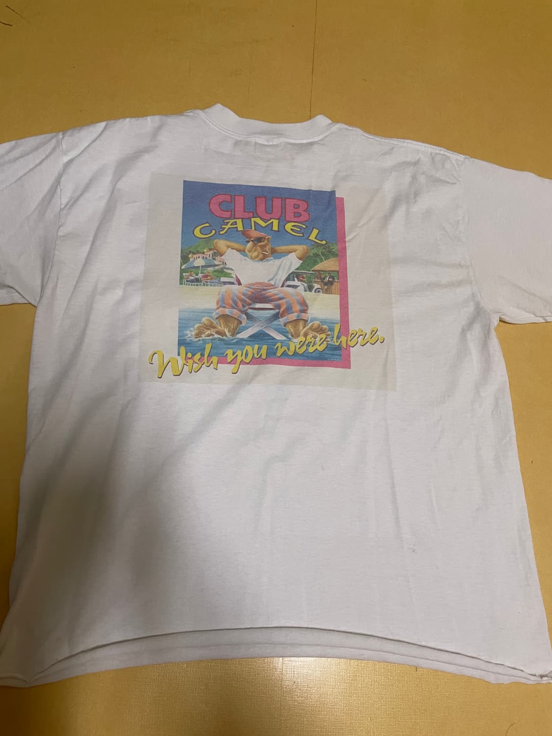 90s 카멜 빈티지 프로모 티셔츠 상품이미지2