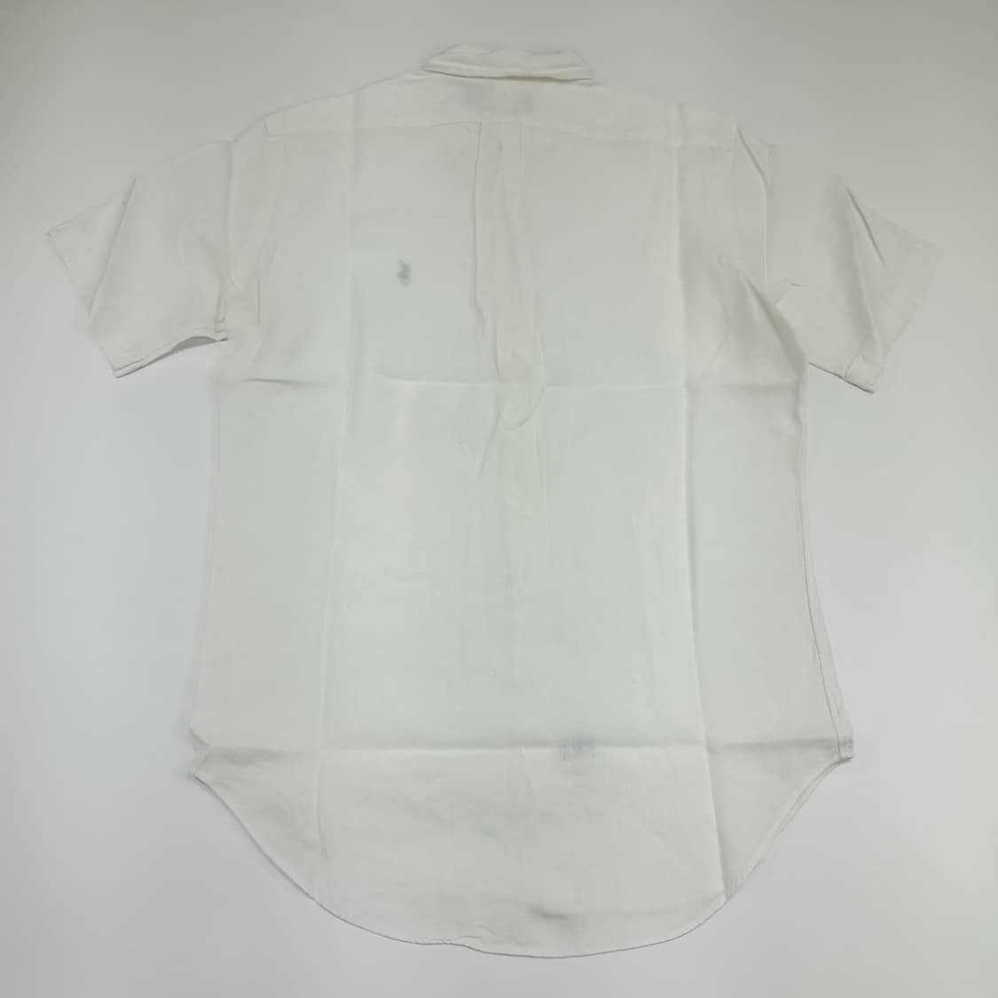 Cq687 S 폴로 랄프로렌 화이트 린넨 반팔 셔츠 남방 상품이미지7