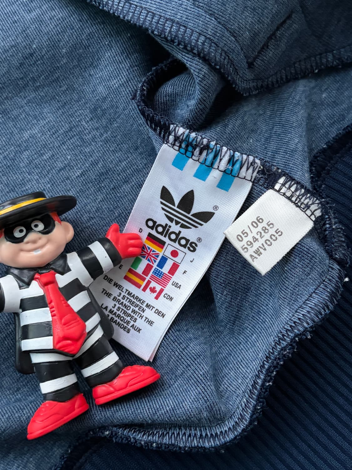 올드 아디다스 오리지널 스포츠 2006 돌고래 져지 L (100) 상품이미지7