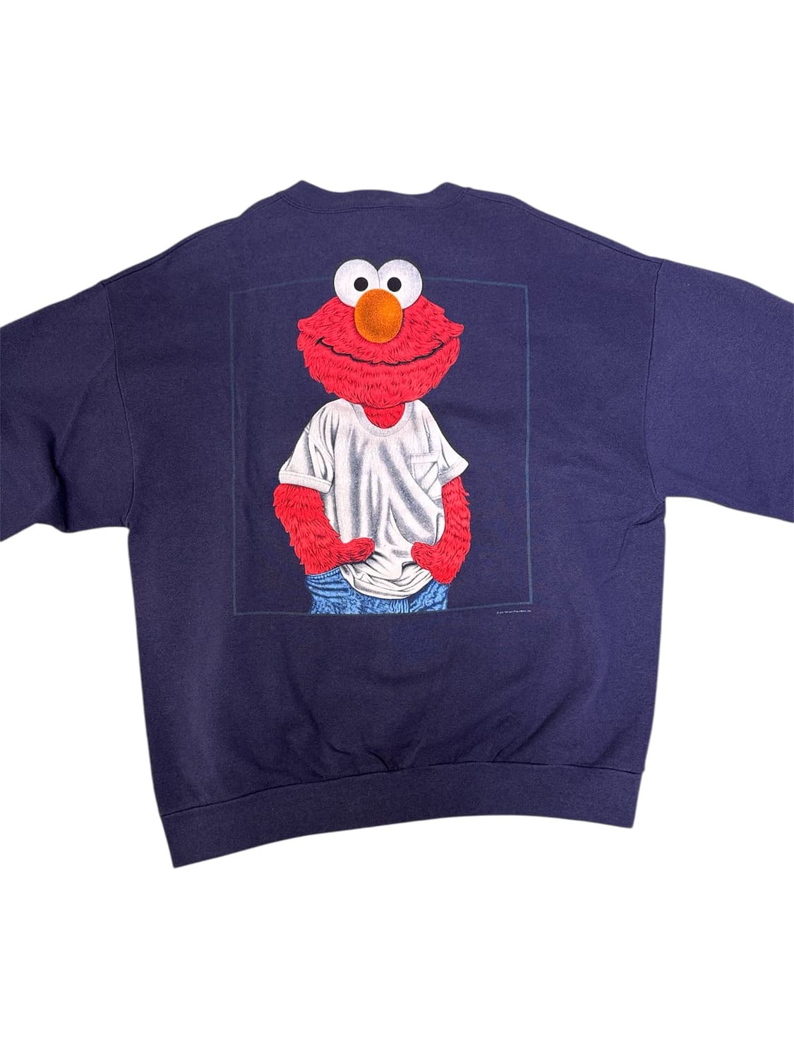 빈티지 90s 엘모웨어 ELMO WEAR 스웻셔츠 맨투맨 XL 상품이미지4