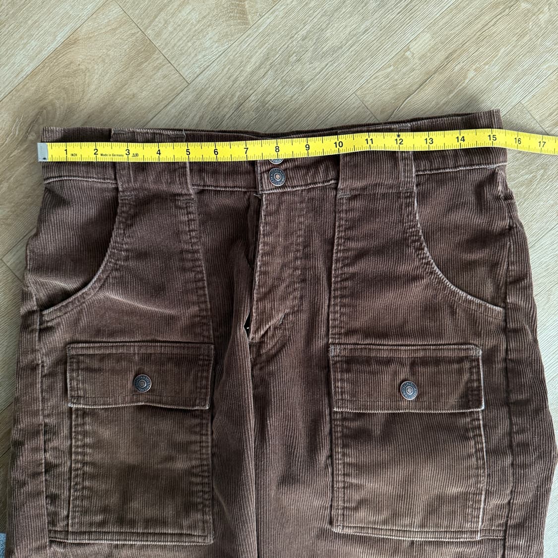 👖 오어슬로우 코듀로이 부쉬 팬츠 상품이미지6