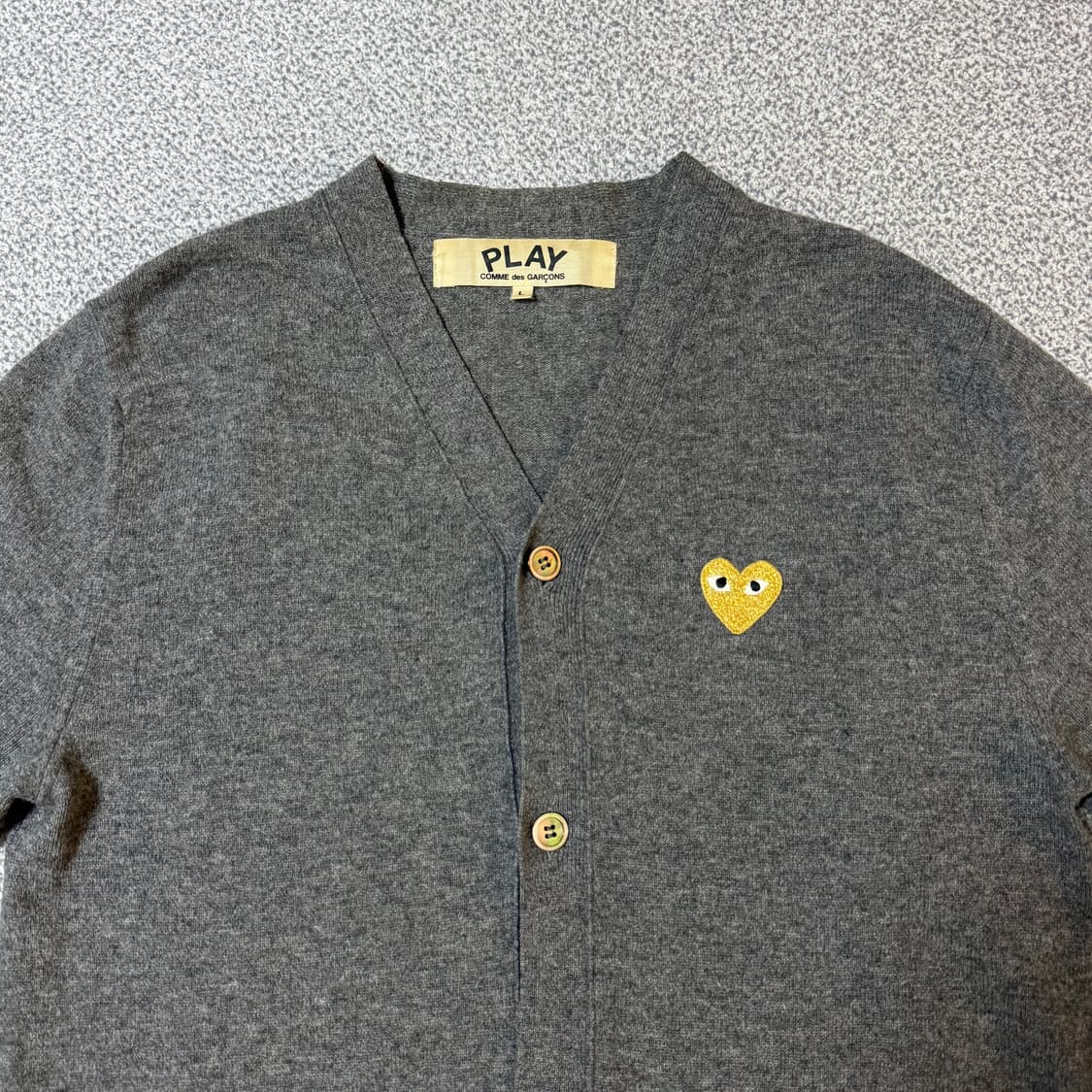 꼼데가르송 가디건 남성용 L  상품이미지3