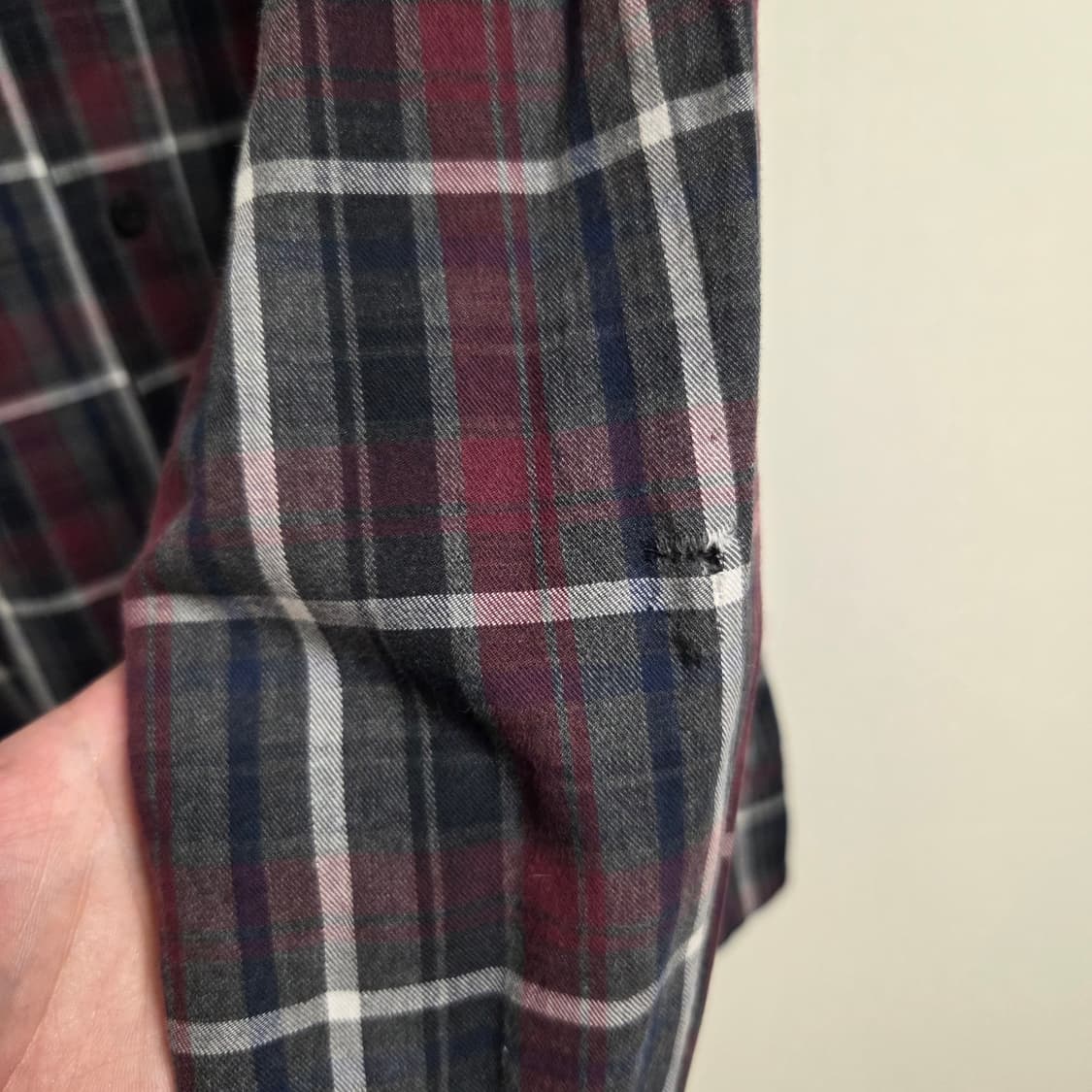 Hagger 아메리칸 체크 셔츠 L(100) 상품이미지3